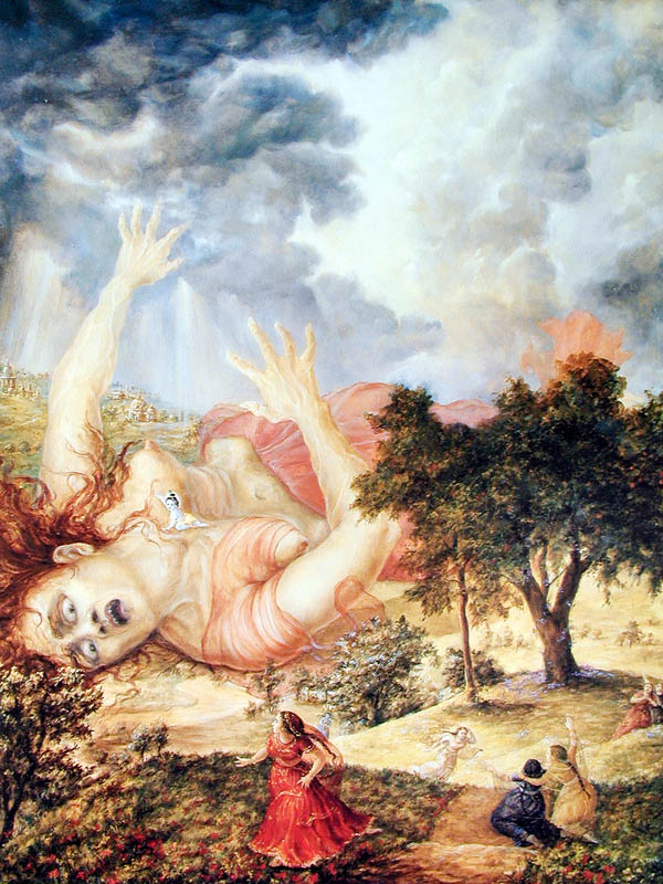Krishna kills demoness Putana