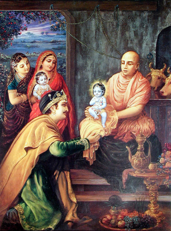 Gargamuni's name-giving ceremony