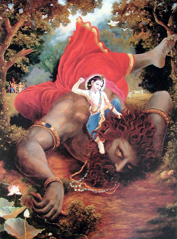 Balarama kills demon Pralambasura